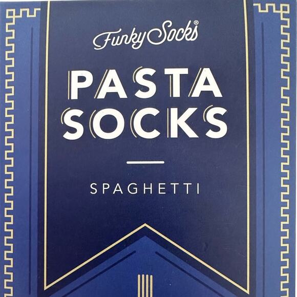 Pasta socks funny socks 🧦 one size fits most funny gifts - Picture 1 of 7